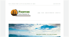 Desktop Screenshot of frontiernr.com